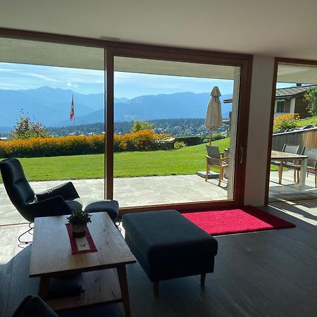 Casa Admisa, Spektakulaere Aussicht, Ski In And Out, Hochwertige Einrichtung, Valserstein Und Eiche Флимс Екстериор снимка