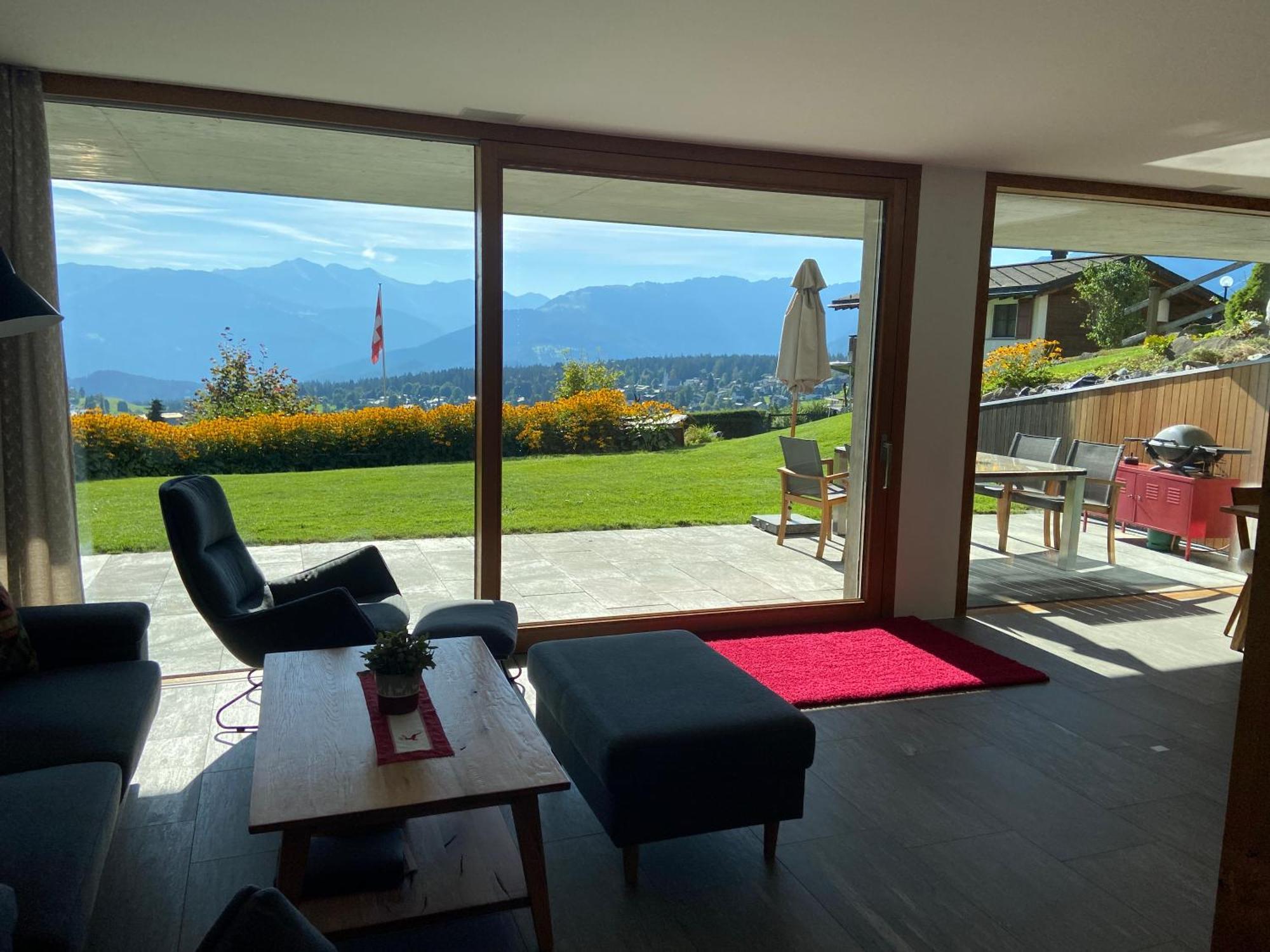 Casa Admisa, Spektakulaere Aussicht, Ski In And Out, Hochwertige Einrichtung, Valserstein Und Eiche Флимс Екстериор снимка