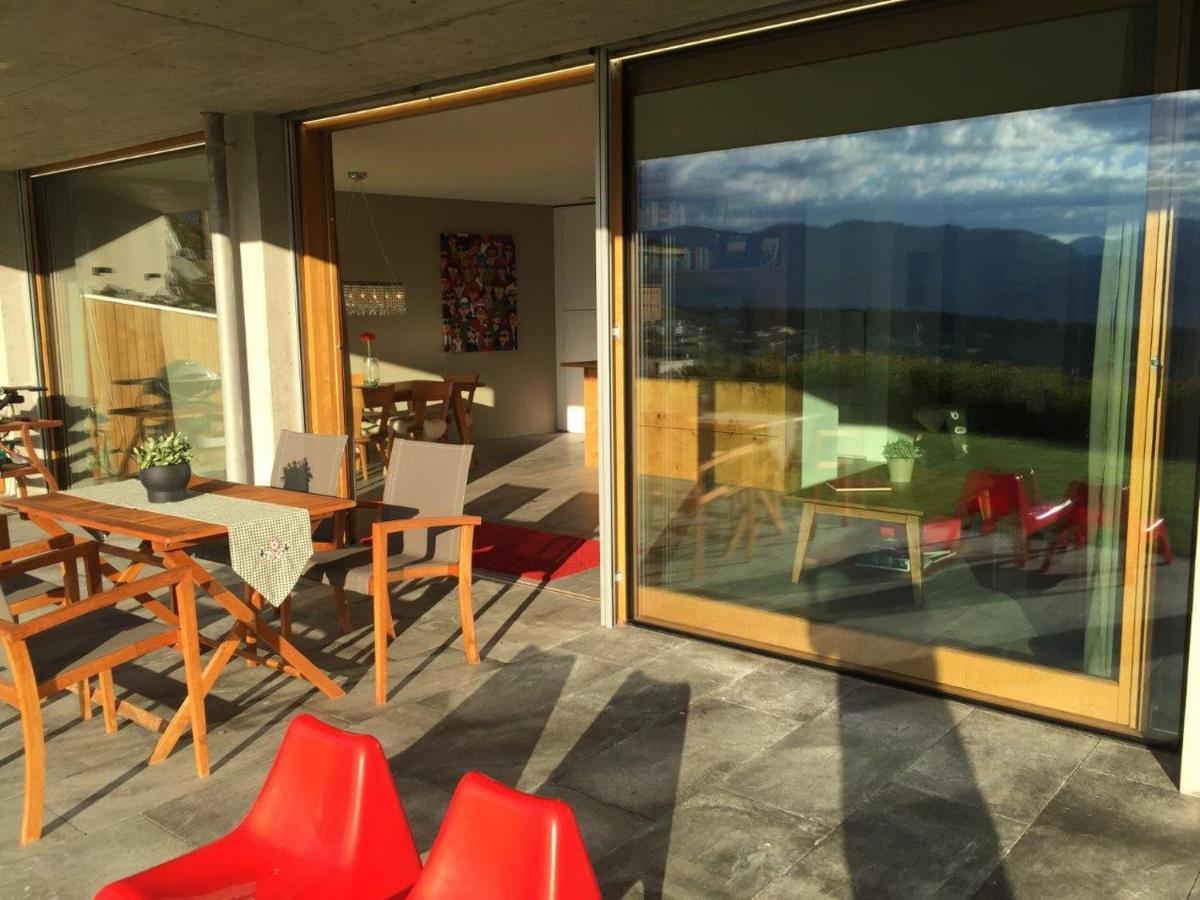Casa Admisa, Spektakulaere Aussicht, Ski In And Out, Hochwertige Einrichtung, Valserstein Und Eiche Флимс Екстериор снимка